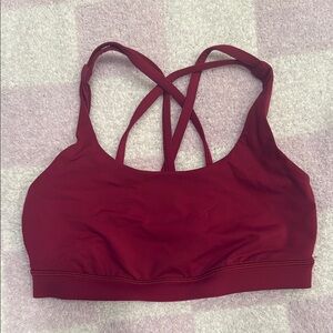 Women's Pink Sports Bra Lululemon